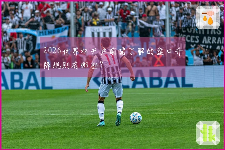 2026世界杯开户前需了解的盘口升降规则有哪些？