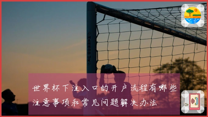 世界杯下注入口的开户流程有哪些注意事项和常见问题解决办法